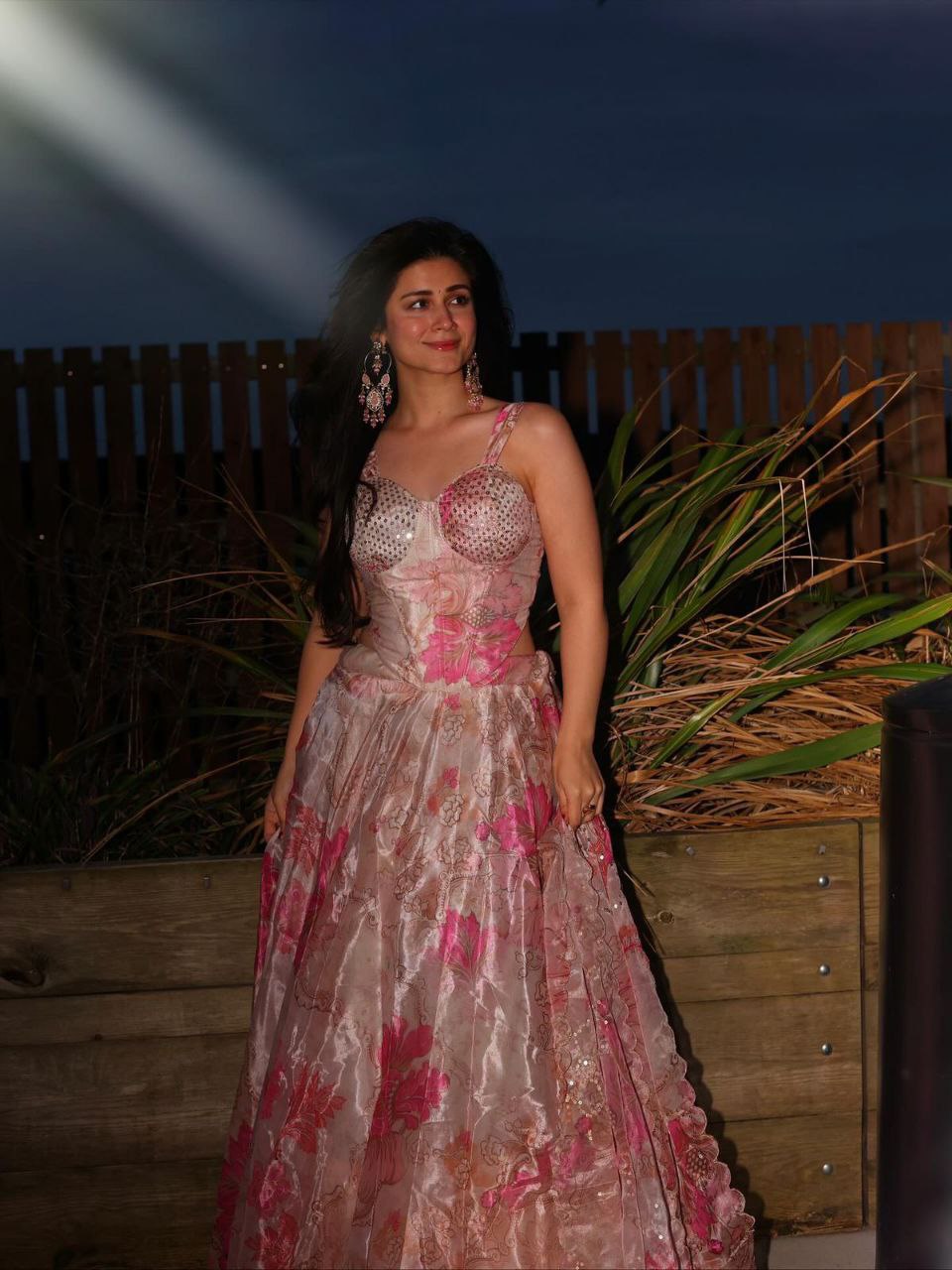 Wedding Wear Blush Pink Floral Stitched Corset Lehenga Set with Dupatta