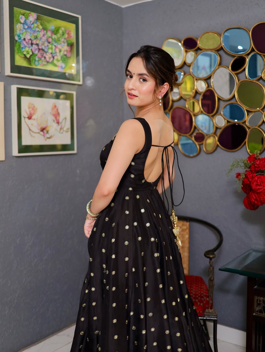 Aadhya Black Premium Royal Elegant Suit Set