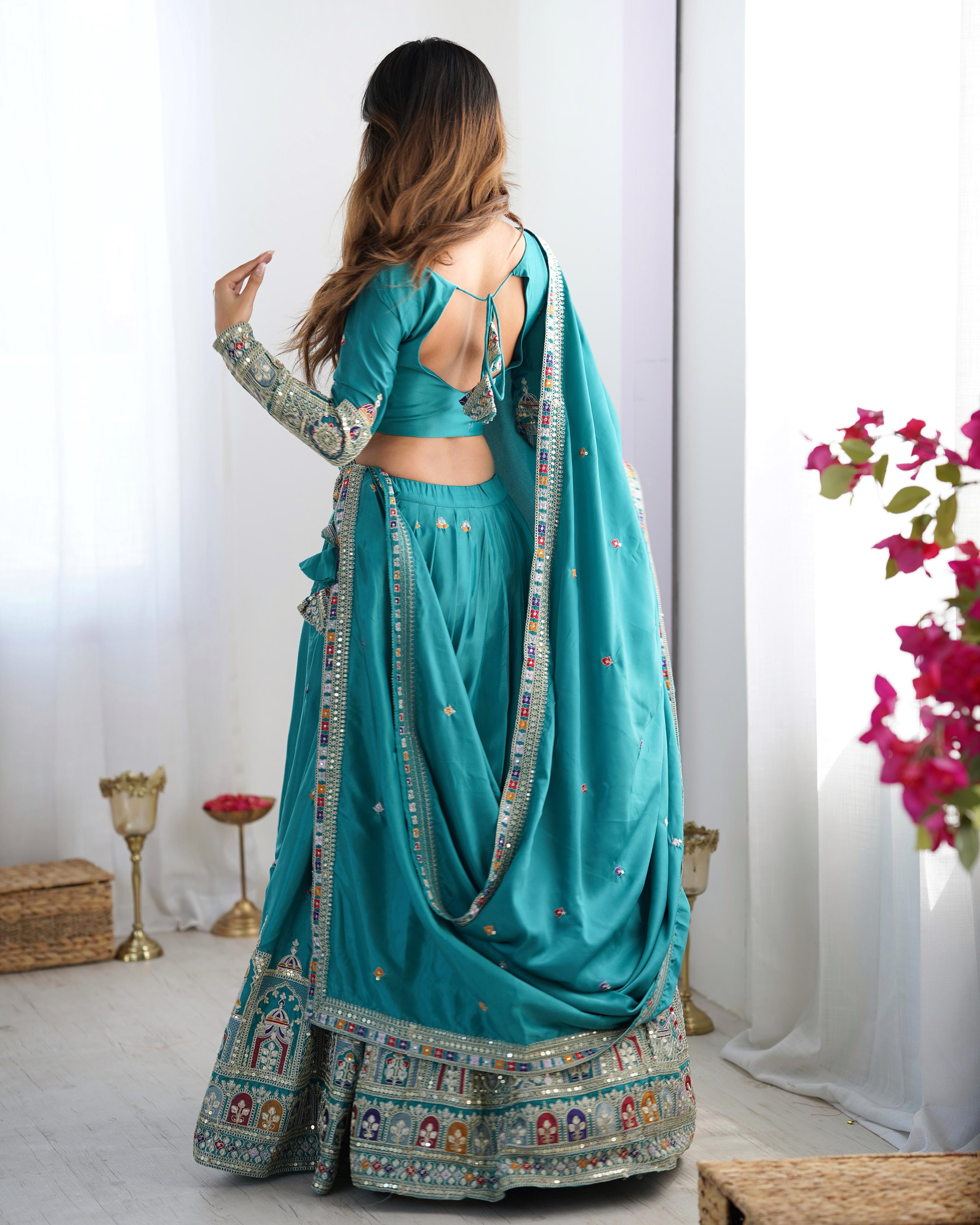 Stylish Designer Lehengacholi Set For Women