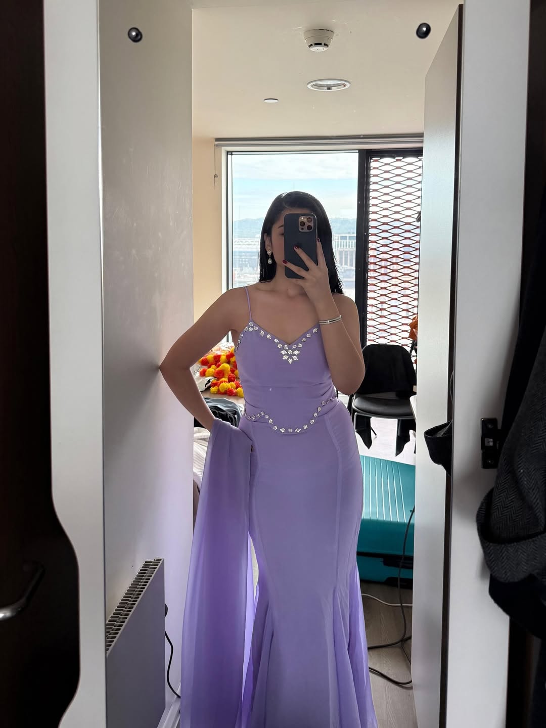 90's Style Lavender Fish Cut Lehenga Choli with Dupatta | Fish Cut Lehenga For Women
