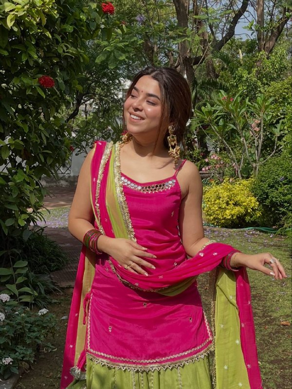 Festive Wear Mirror Work Kurta Lehenga Set for Women | Wedding, Mehndi & Festive Wear